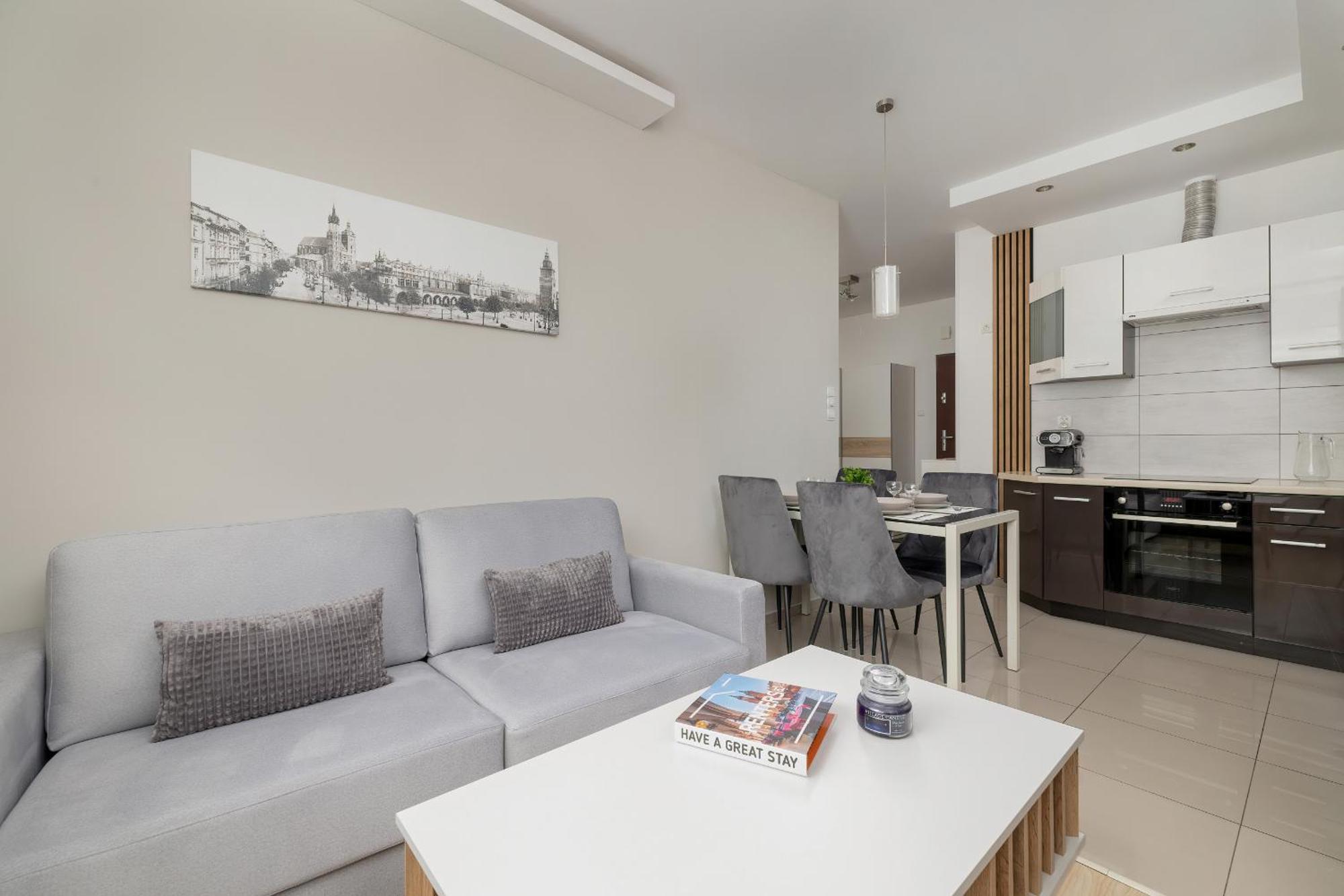 Apartment Podgorze Air-conditioned Family With Parking By Renters *