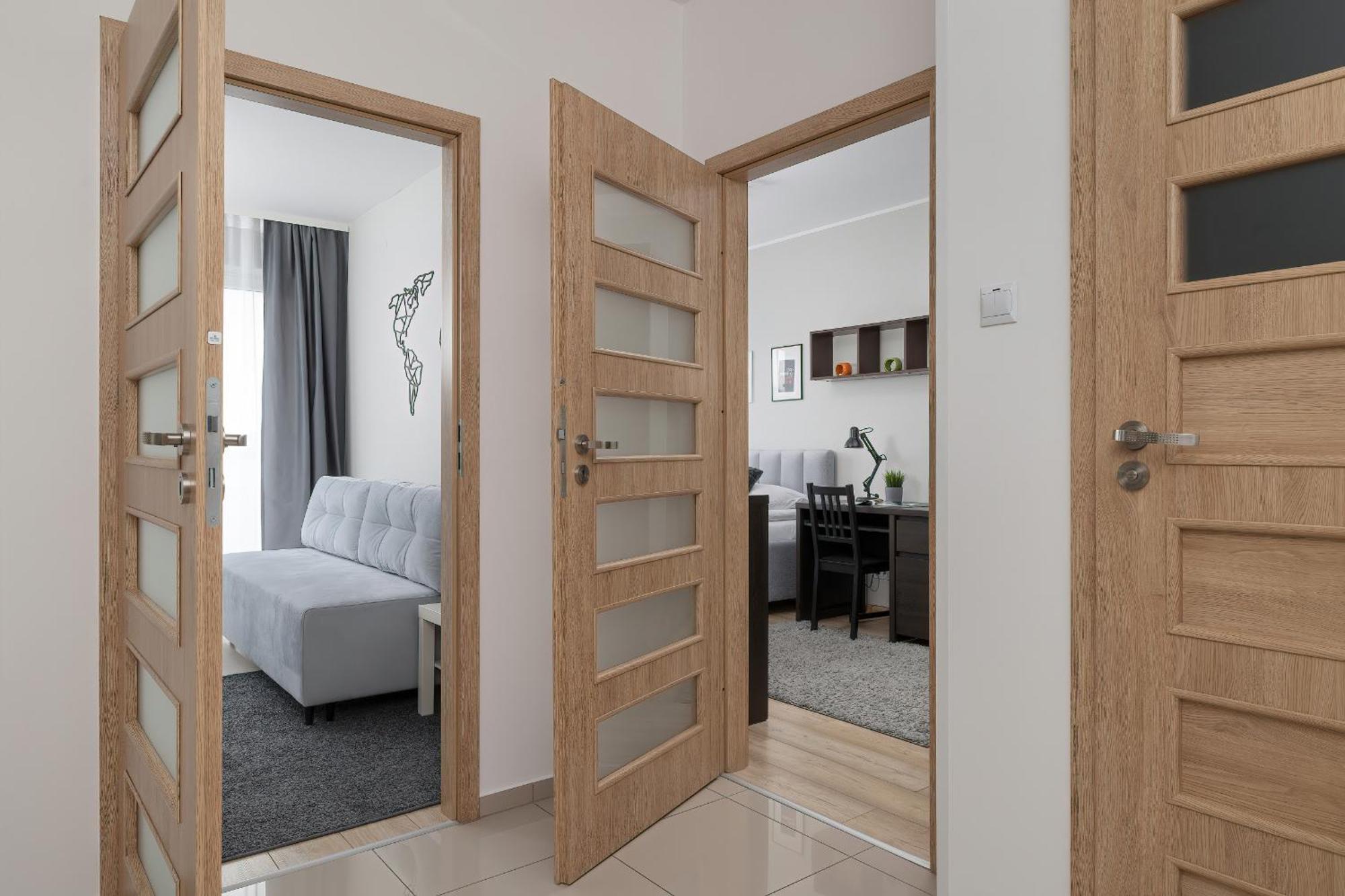 Apartmán Podgorze Air-conditioned Family With Parking By Renters